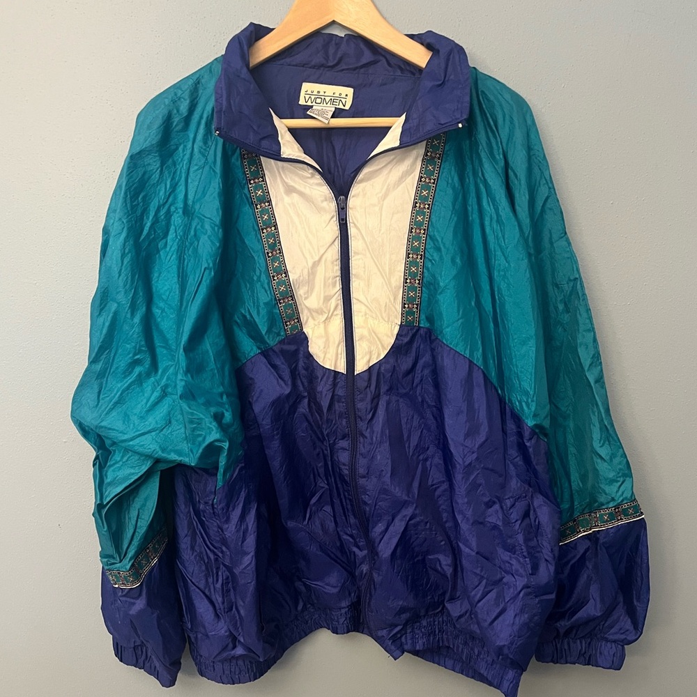 Vintage Just For Women Windbreaker